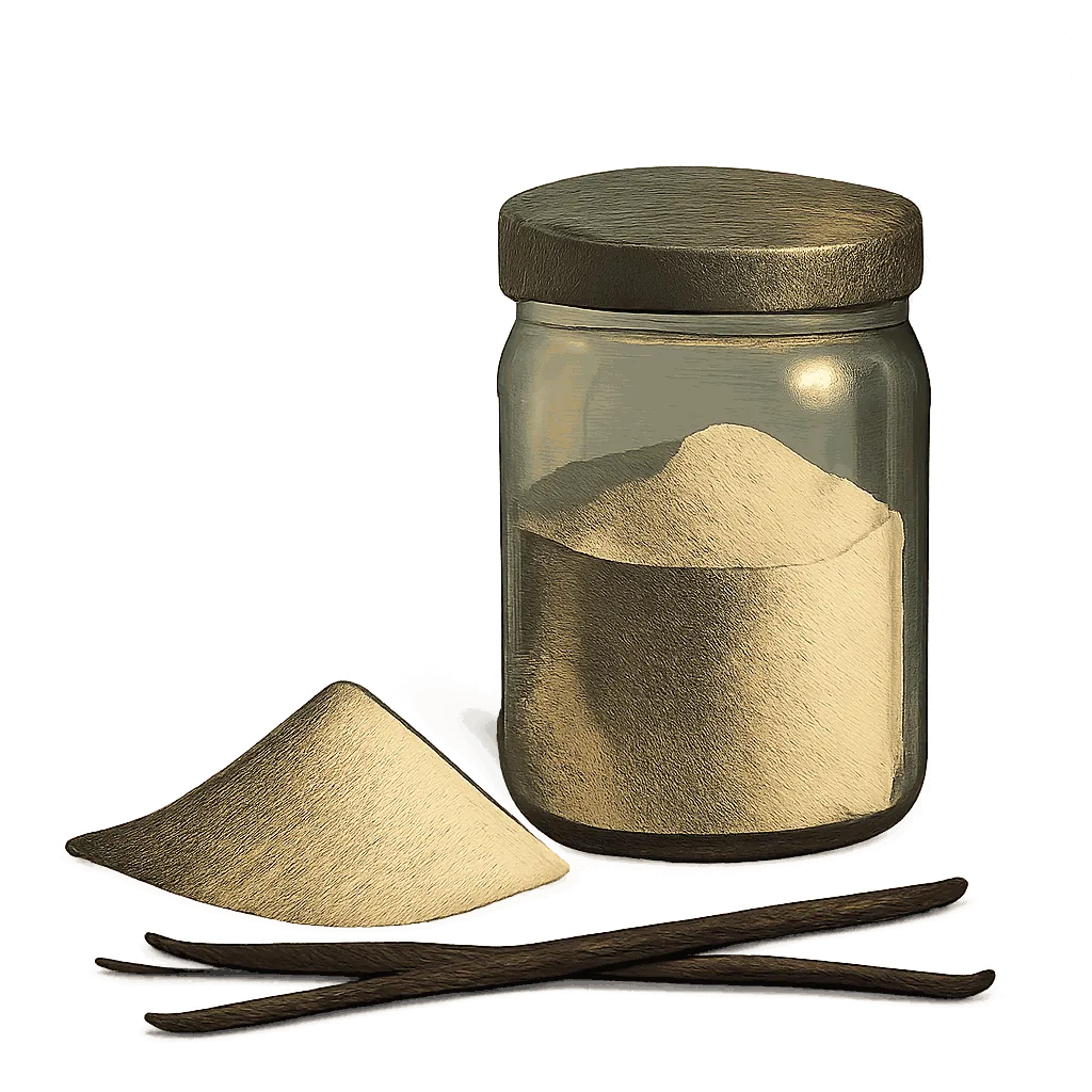 Vanilla powder